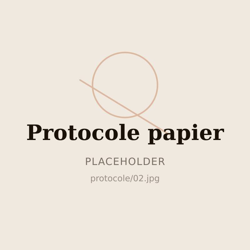 Protocole papier — 2